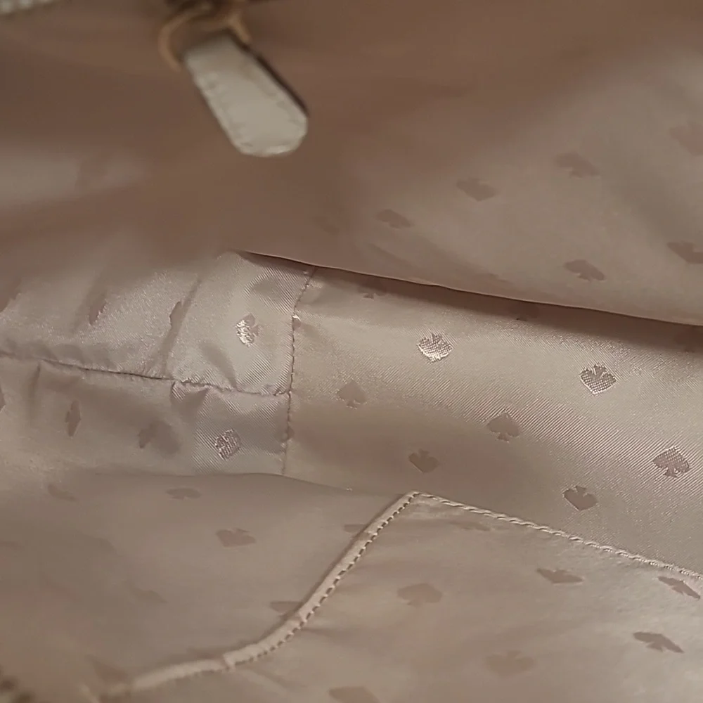 Kate Spade White Large Tote Bag - Picture 10 of 12